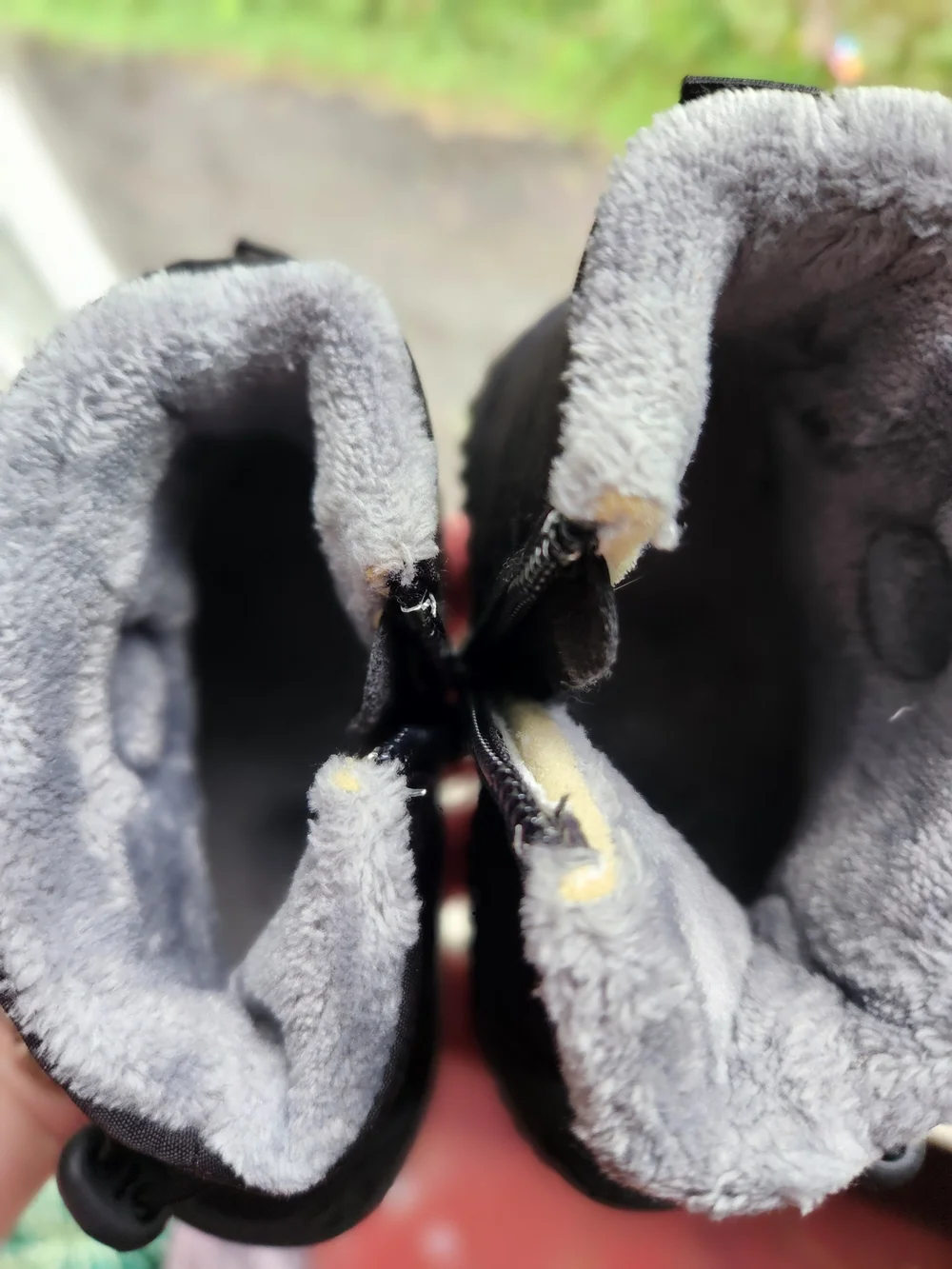 Kids Black Puffer Booties with Toggle Closure - Brand Unspecified (12-24months)